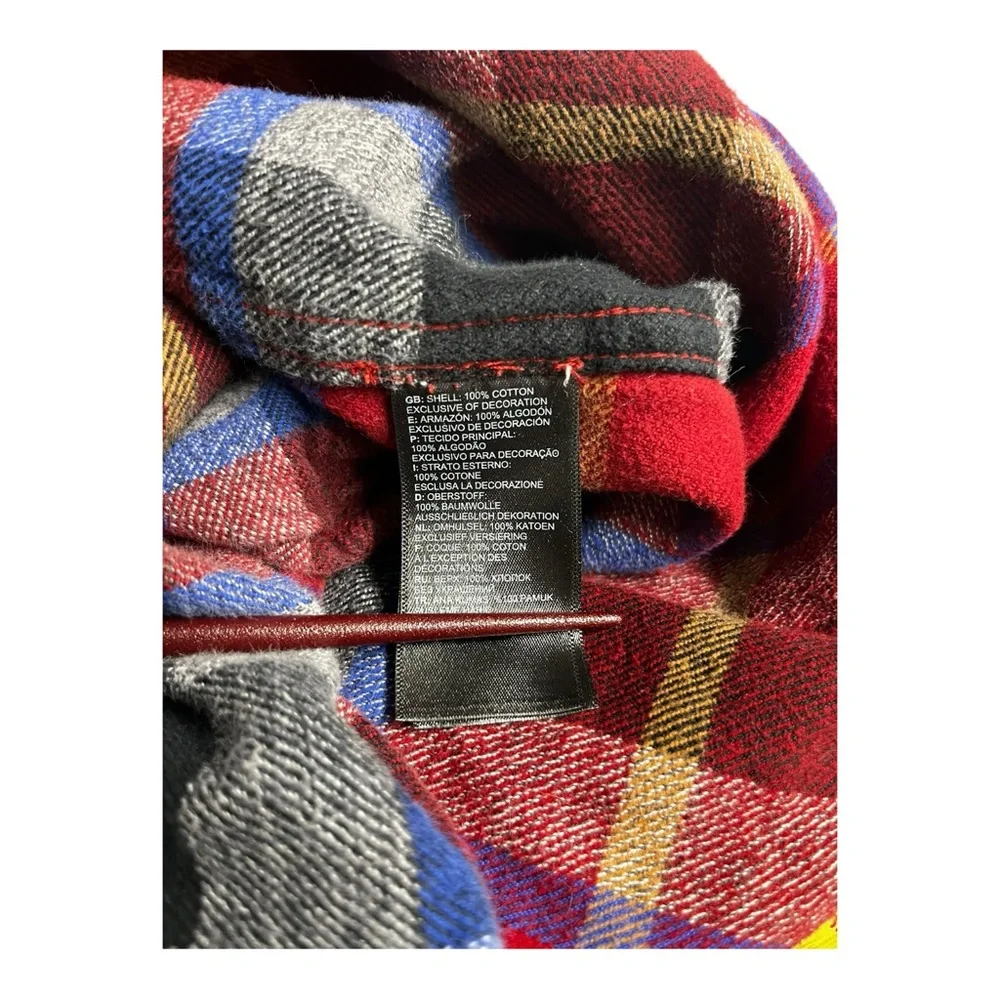 THE NORTH FACE Check Flannel Rugged Outdoors Long Sleeve Shirt Men’s Medium